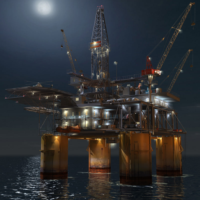 Delta Marine Oil Services Nigeria Limited Oil Rig. 